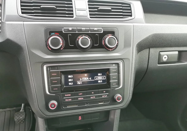 Volkswagen Caddy cena 48900 przebieg: 188414, rok produkcji 2016 z Lipsko małe 436